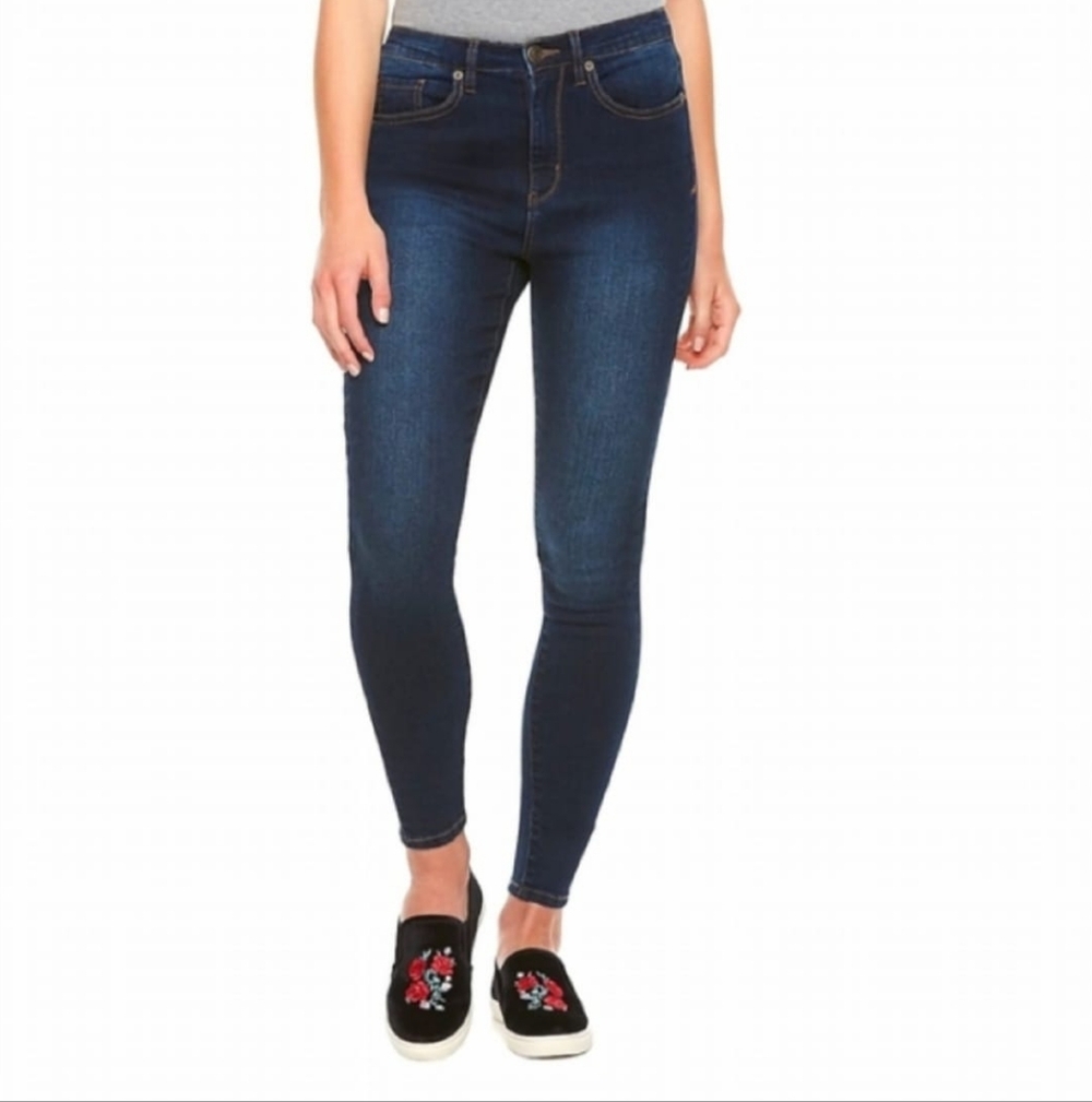 Gloria Vanderbilt High Rise Dark Indigo Jeans